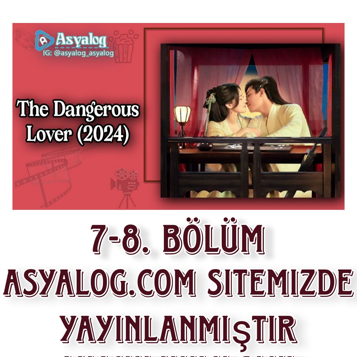 asyalog_asyalog's tweet photo. •A Tale of Love and Loyalty 20. Bölüm final
•Fortune Writer 21-22. Bölüm
•The Dangerous lover 7-8. Bölüm
•Karakai Jozu no Takagi-san 5. Bölüm

https://t.co/GTYlkLEusm sitemizde yayınlanmıştır https://t.co/jjT487Gu4W
