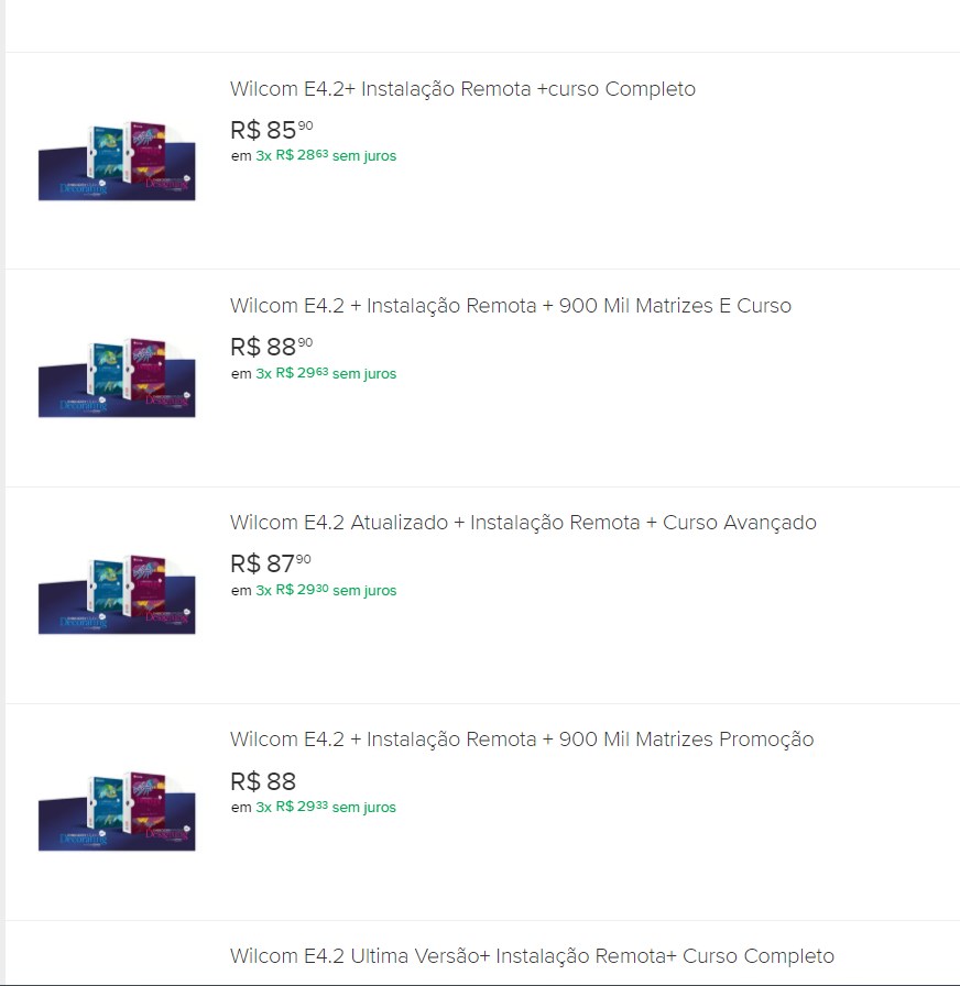 EdnilsonPuggina's tweet photo. @victoriaespinel  @BSA_Foundation @Wilcom_Int  

New Wilcom PTY product links

sold illegally on the website "https://t.co/tP8rC2XMIq" https://t.co/MYQdC5L7PJ