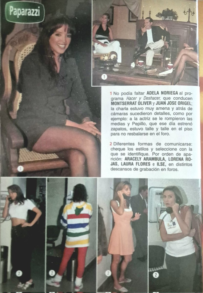 horadlanovela's tweet photo. Cuando #AdelaNoriega daba entrevistas.
Vía Teleguía 1997
Captura: La Hora de la Novela
https://t.co/Za0twiHcMy
#Origel #MontserratOliver
#AracelyArambula #LauraFlores #Ilse https://t.co/0wKe2KWHED