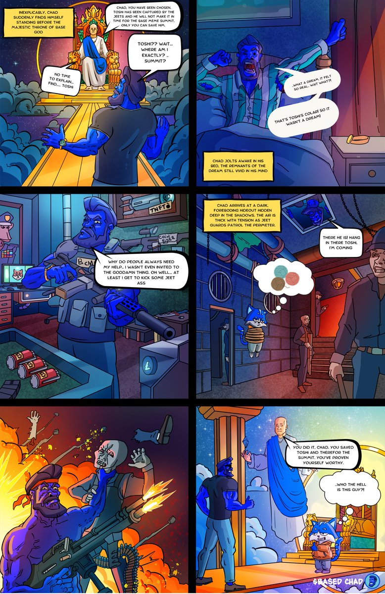 chadsonbase's tweet photo. Me and the content team had a bit of fun and created this dope illustration in regards to the Summit

It is also available to be minted on @ourZORA & @farcaster_xyz, earning you rewards, have a look:
Zora:
https://t.co/UjBT6sYNJI
Farcaster:
https://t.co/3bRtZjX5IO

Pretty cool, no?