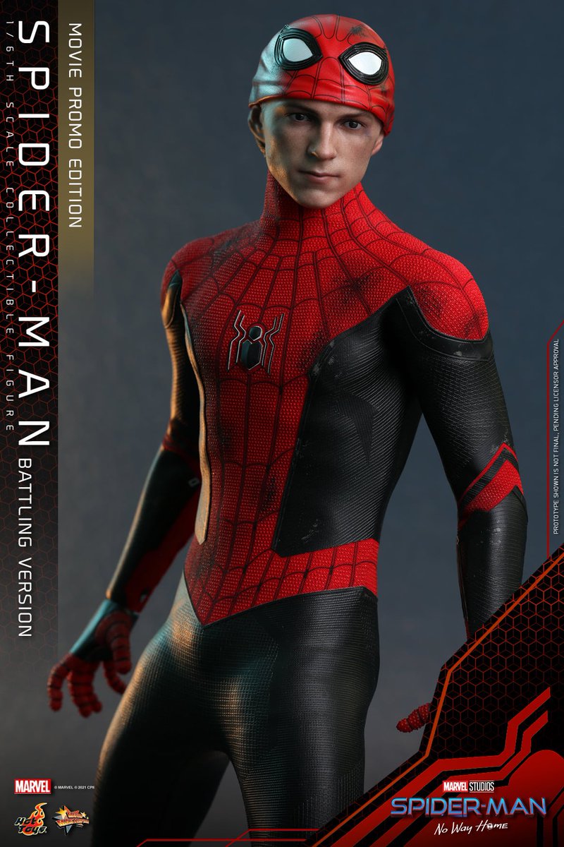 Spider_Figures's tweet image. ITS NO WAY HOME DAY LETS GOOOOO. Also they’re all fucking no way home i’m not typing it out

(Hot Toys Spider-Man: Battling Version (Movie Promo Edition))