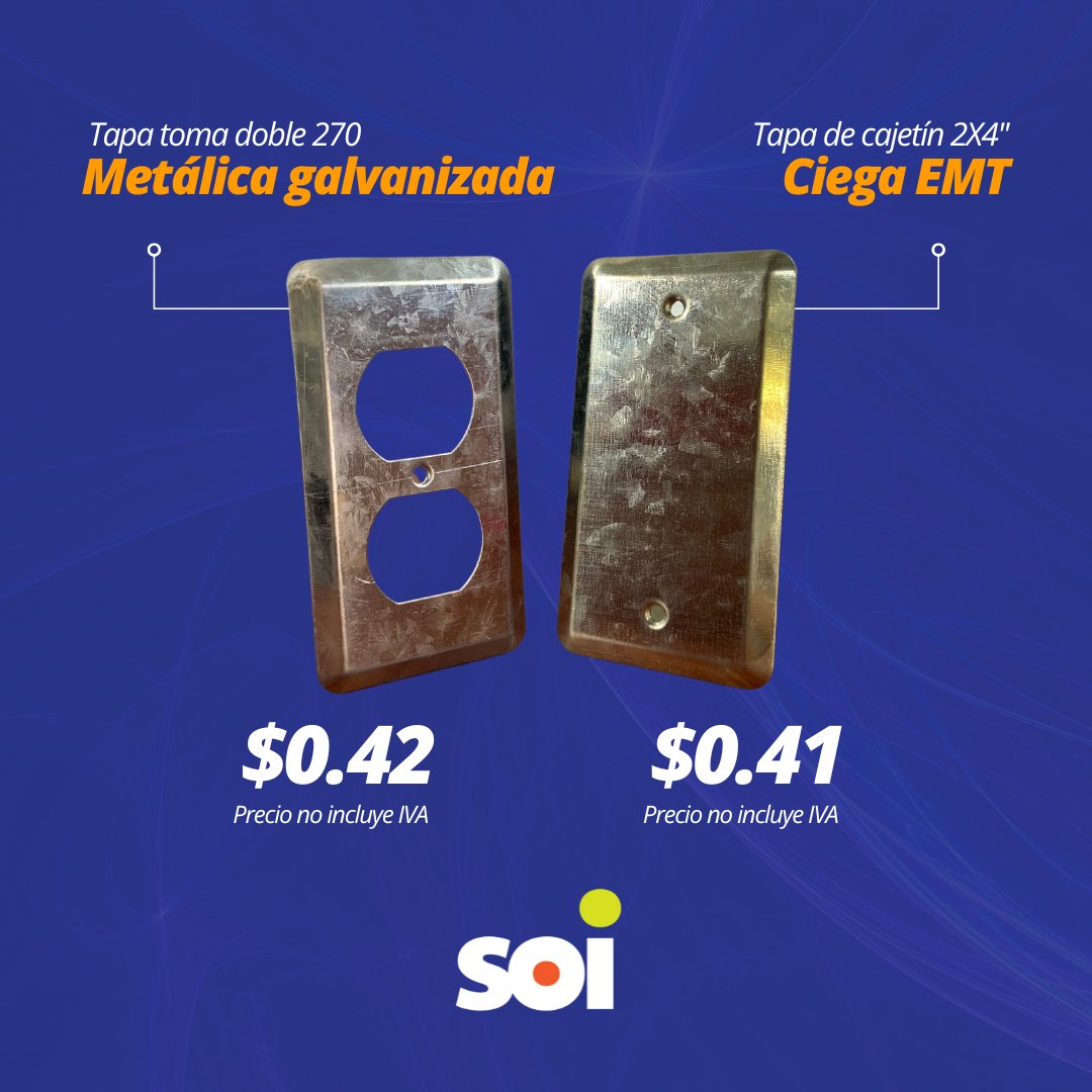 SOi Iluminación y Materiales Eléctricos tweet media