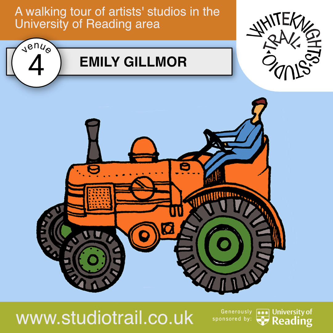 EMILY GILMOR: PRINTMAKING
studiotrail.co.uk
Mark the 8th and 9th on your calendars. We look forward to seeing you.
 #wst2024 #whiteknightsstudiotrail #wstreadinguk #rdguk