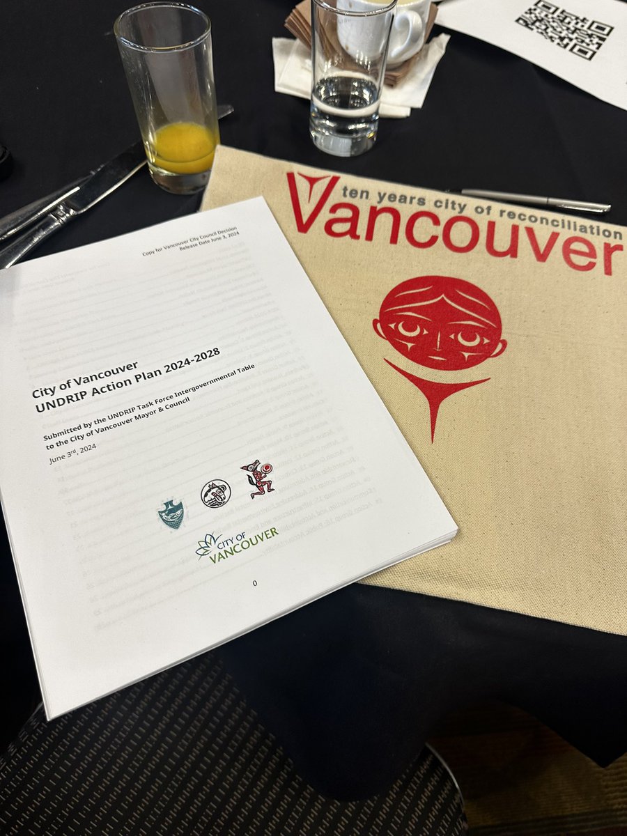 lorrainelowe_'s tweet photo. Exciting times ahead! Proud to live in a city that engages in genuine #reconcilACTION. Honored to attend & support @CityofVancouver's #UNDRIP Action Plan 2024-2028! In Canada, UNDRIP is crucial for #FirstNations, representing recognition, #reconciliation, and protection of their rights & way of life. #fairness #dignity @musqueam @SquamishNation @tsleilwaututh @CityofVancouver