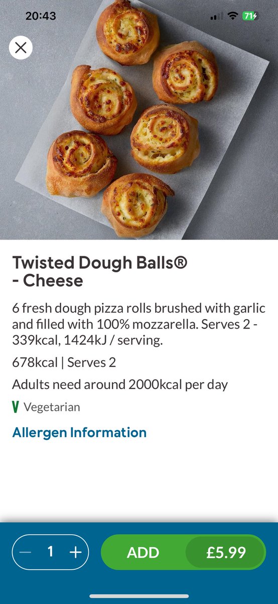 Salsbod's tweet photo. @Dominos_UK what I ordered compared to what I got. I think some training is required on how to make dough balls 🙁 https://t.co/x1PZPSt6MA