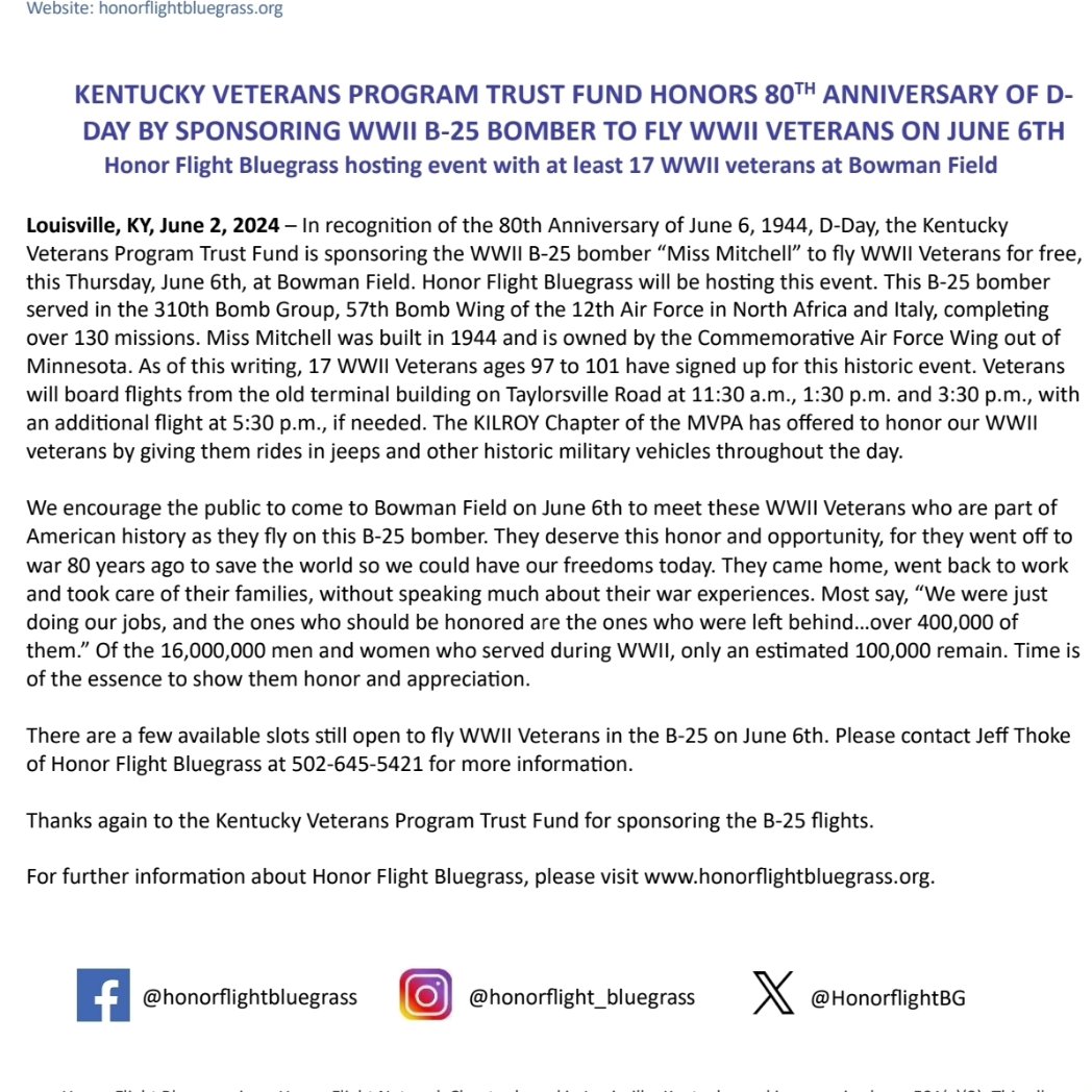 HonorFlightBG's tweet photo. https://t.co/EJIrLZ2bBI