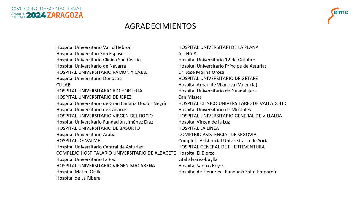 SEIMC_'s tweet photo. Por otro lado @GEIAP_seimc presentó la encuesta https://t.co/htPbeezZOj