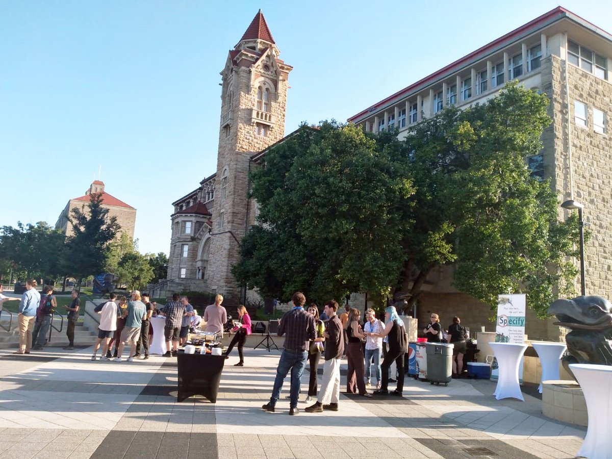 coleopterasam's tweet photo. Thanks to @iDigBio, @KUBiodiversity, @NSCAlliance, sponsors, and all the participants for a wonderful Digital Data Conference!!! I had an amazing time during the talks, workshops, and tours at #KUNHM! 🥳 https://t.co/yNGh9znzZX