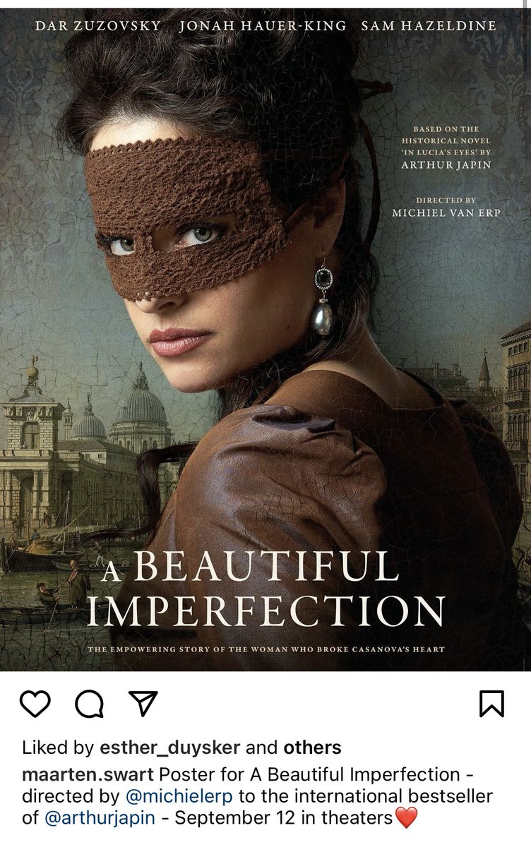 We have a release date for A Beautiful Imperfection! September 12