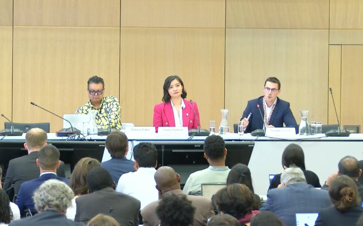 LossandDamage's tweet photo. 26/44. With the Opening Plenary not yet over, the Tenth Technical Expert Dialogue (#TED10) of the New Collective Quantified Goal on #ClimateFinance (#NCQG) began.

📼Watch again here: https://t.co/kHRI4q7vdq https://t.co/MLvPNMJ0ga