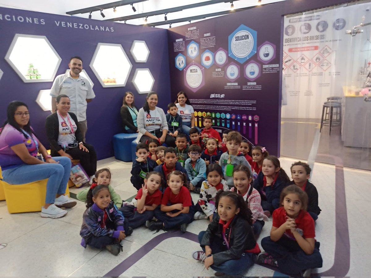 #DeInterés | Niños y niñas visitaron la sala de química del Museo de Ciencias en Caracas ⚗️🧪. 

Más detalles en ➡️tinyurl.com/2s4hjtf7

#SanciónCero