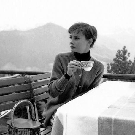 “Oh we’re back to Audrey again are we?” 
Danny as I once again have my twice monthly urge to cut all my hair off