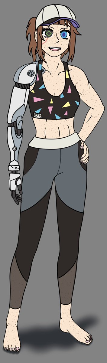 KakkoiiChris's tweet photo. A few of Sally’s outfits: Home/Sleep, Exercise, Dress Uniform, and Field Uniform. #TheEyesOfItera https://t.co/aBYSTVlkUL