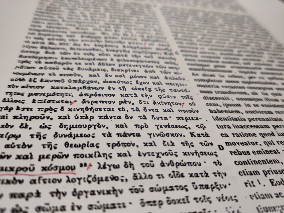 revrichclarkson's tweet photo. It's normal to wind down from a full on first day back at work after half term by translating an obscure 7th century Greek letter right? #ClergyLife #GreekGeek https://t.co/J9a5lHsIOx