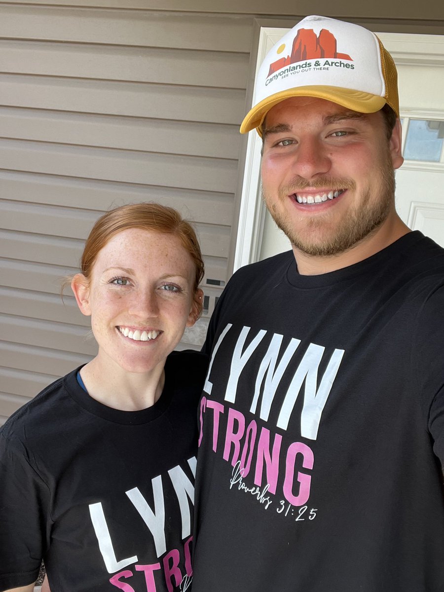 CoreyHoelck's tweet photo. When my mom was diagnosed with breast cancer I remember sitting in @CoachJoshLynn office and crying my eyes out! The support he had for me and my family during that time was unmatched. Now it’s the Hoelck’s turn to support Pam, Coach, Bryson, Carly, and Levi! 

#LynnStrong https://t.co/y5JX0otUt4