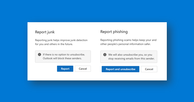 Msft365Insider's tweet image. We've made several improvements to protect you from dangerous, suspicious, and unwanted mail, enhancing trust in Outlook. Nina Arjarasumpun, Principal Product Manager, shares more details in our recent blog: ▶️  msft.it/6017Ymku5

#Msft365Insiders #MicrosoftOutlook @Outlook
