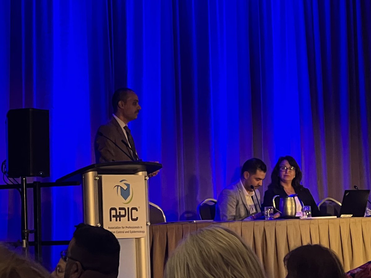 My awesome friend <a href="/basselmolaeb/">Bassel Molaeb</a>’s presentation on the use of AI in Infection Prevention is standing room only! 

It’s fascinating to think about how this emerging technology can (and will) change the IP field 
#APIC24