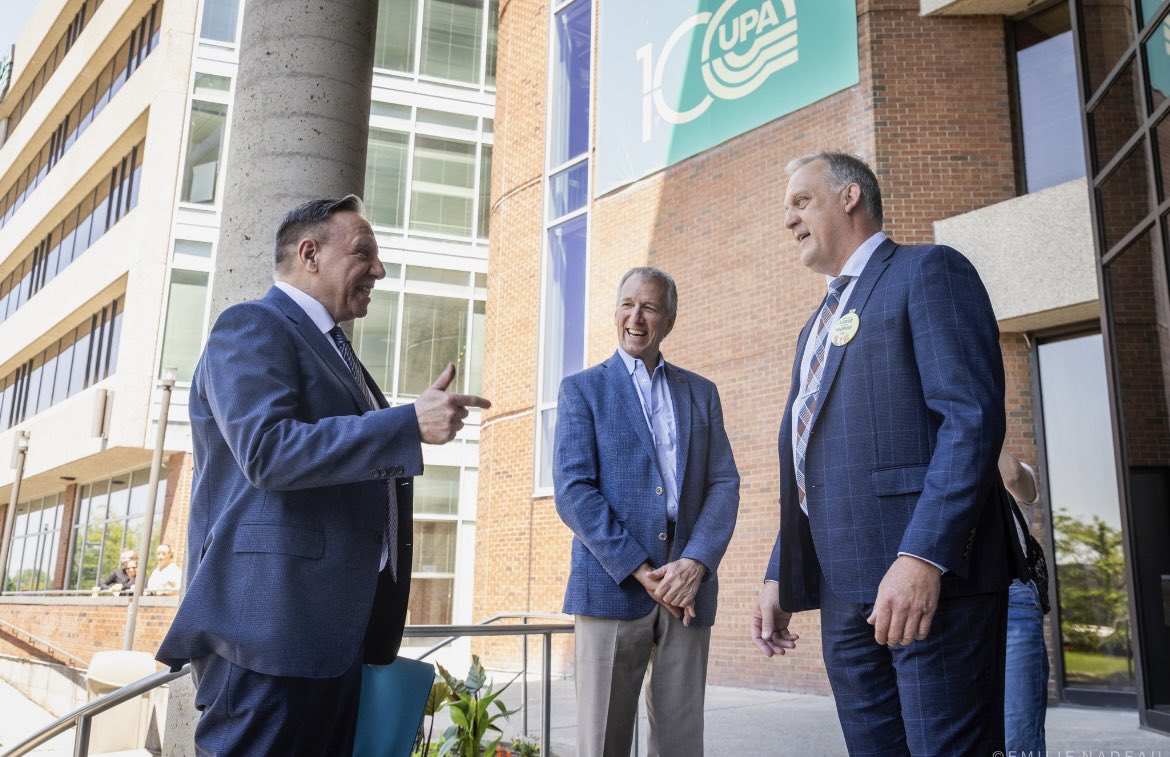 Cet après-midi, en compagnie du premier ministre <a href="/francoislegault/">François Legault</a>, nous avons discuté d’une entente avec <a href="/upaqc/">UPA</a> visant à apporter un soutien additionnel à nos producteurs et productrices en réponse aux difficultés vécues par plusieurs au cours de la dernière année.