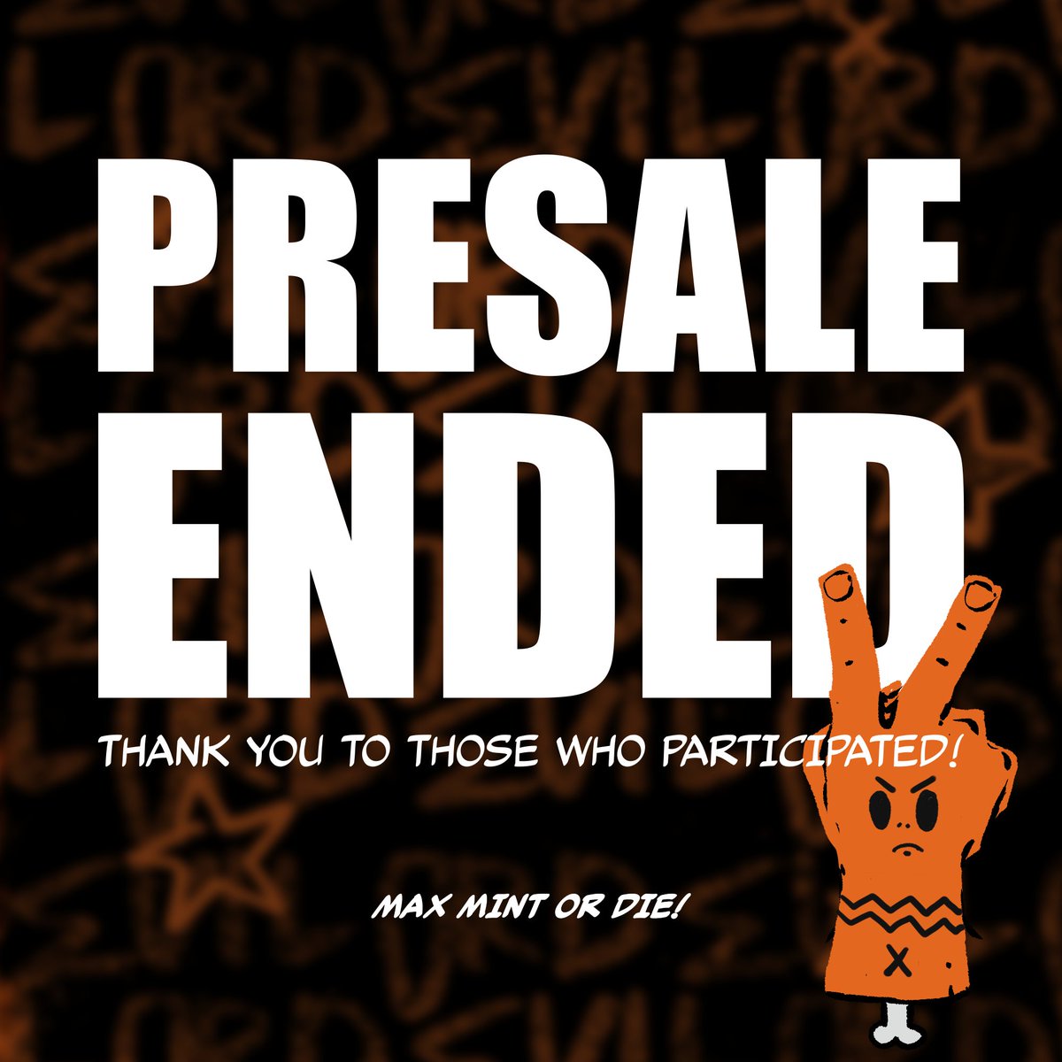 Our Presale Concluded!

We have the latest info on what's next below ⬎