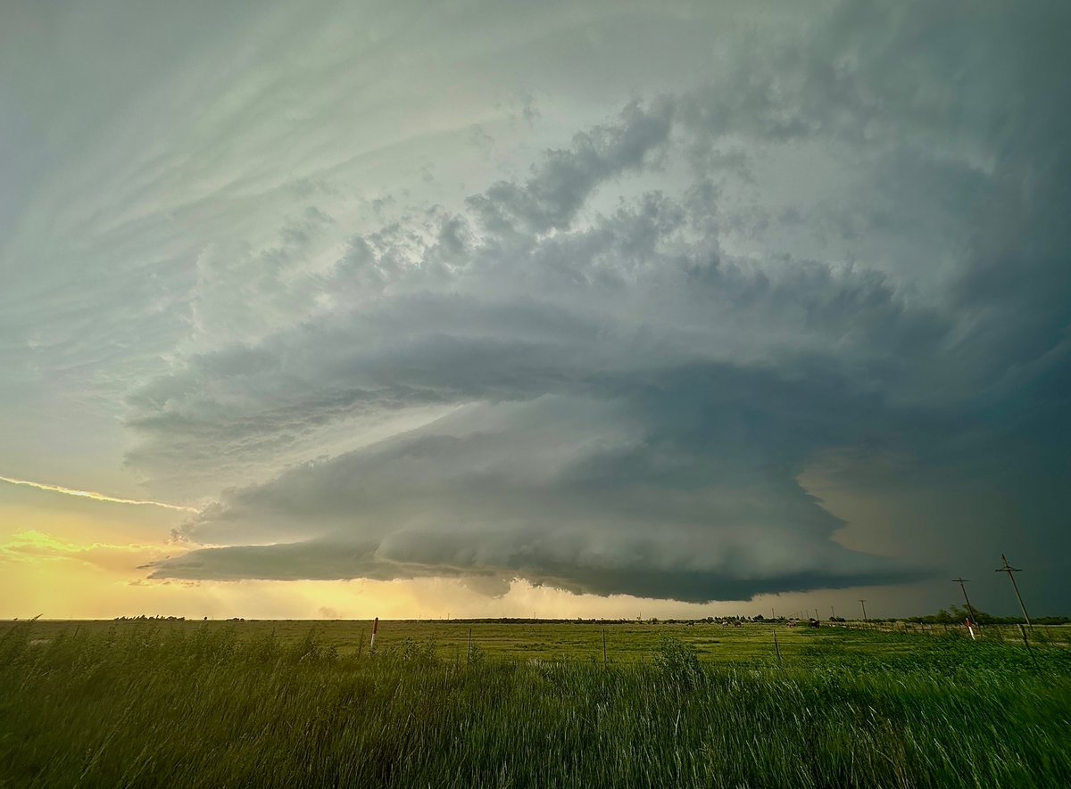 Just in case you needed another view of the Silverton supercell from yesterday…