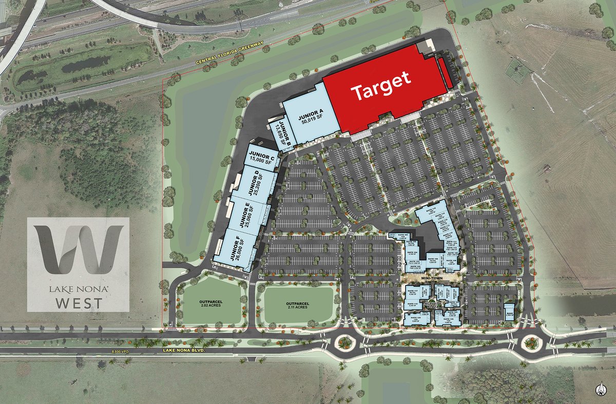 It’s happening 🎯
 
Hey Lake Nona, retail tenant Target is finally on its way! 🛒
 
We're thrilled to announce that we're hitting the bullseye 🎯 with a Target store coming to Lake Nona West. Get ready to aim your shopping carts at unbeatable deals and the latest #TargetFinds!