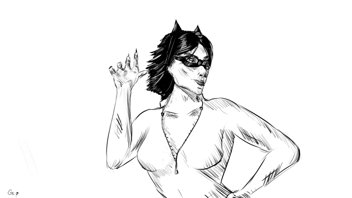 Geplowe's tweet photo. Catwoman https://t.co/utQhJknxDd