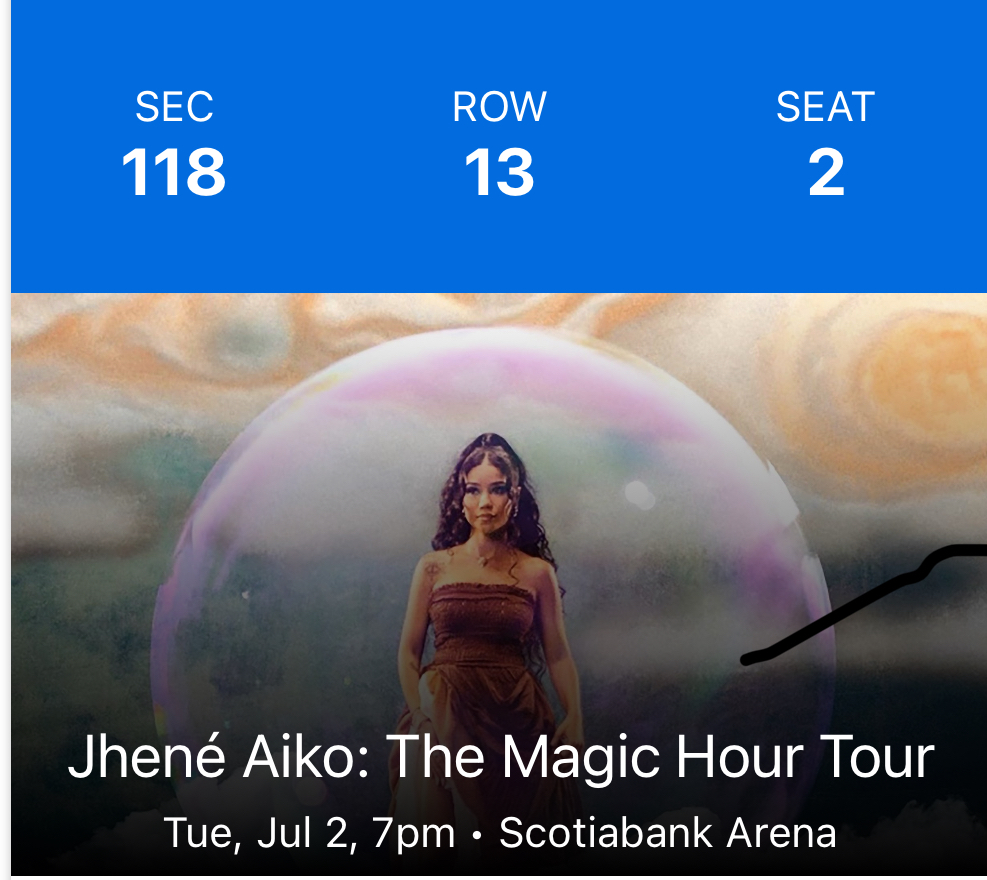 ConcertsFanTO's tweet image. Tix giveaway: 1 tix to see Jhené Aiko in Toronto.
Like and quote tweet with ur fav song, and which zodiac sign she is.