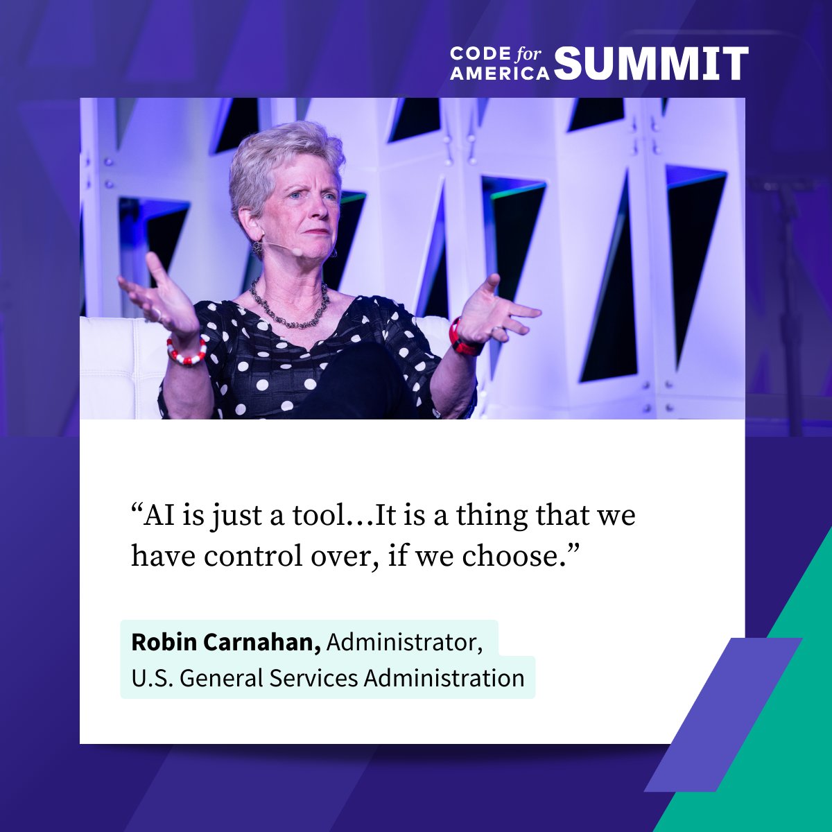 codeforamerica's tweet photo. More than 1,000 people from the government and civic tech community joined us at #CfASummit last week to explore what we can do to create a new digital age that works for all—one where no one is left behind. https://t.co/CZOAM9Mxpi