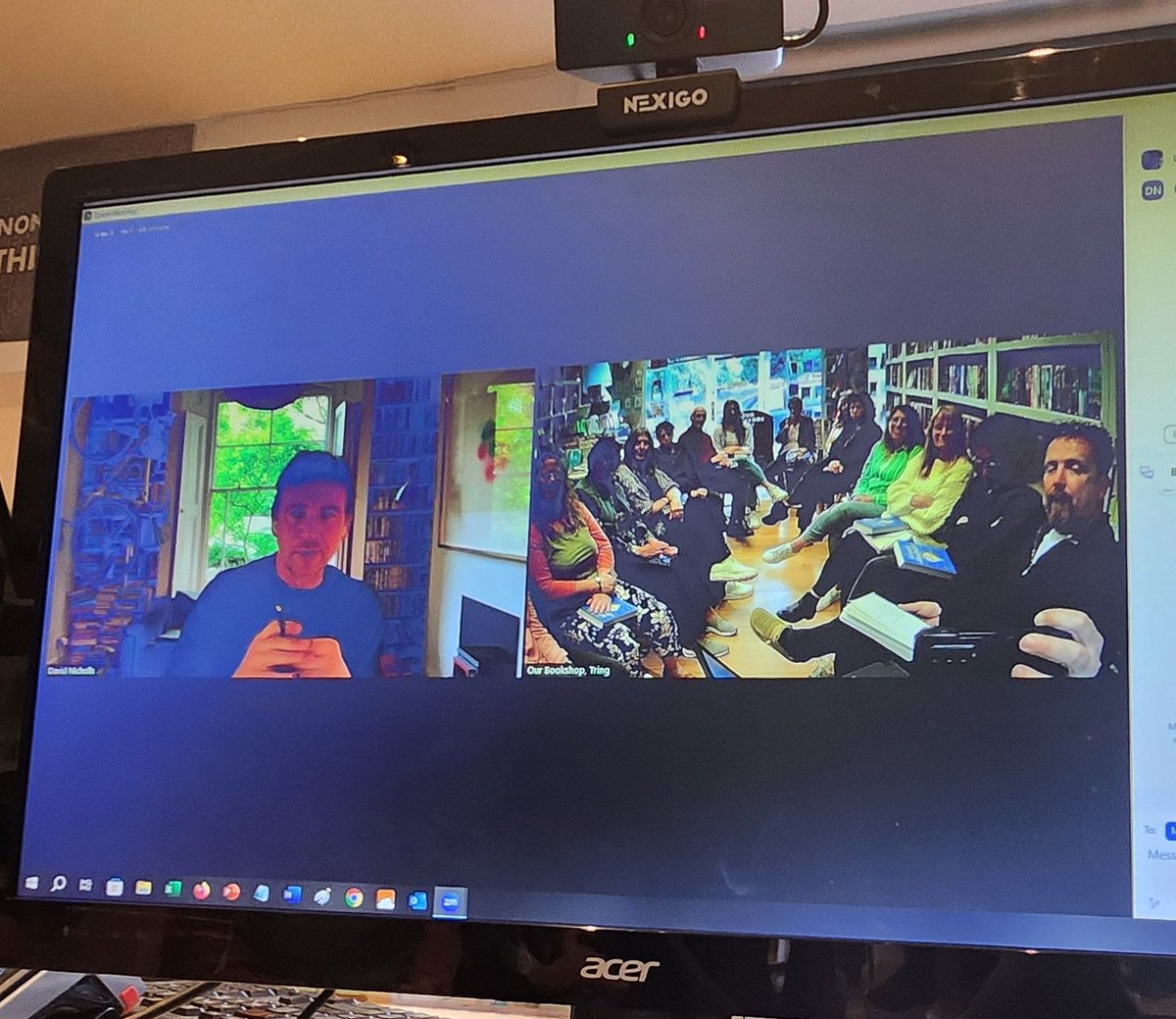 What a wonderful Bookclub treat this evening. Talking with <a href="/DavidNWriter/">David Nicholls</a> about his brilliant latest book, You Are Here.
The next Bookclub book is The Burial Plot with author <a href="/esmacneal/">Elizabeth Macneal</a>