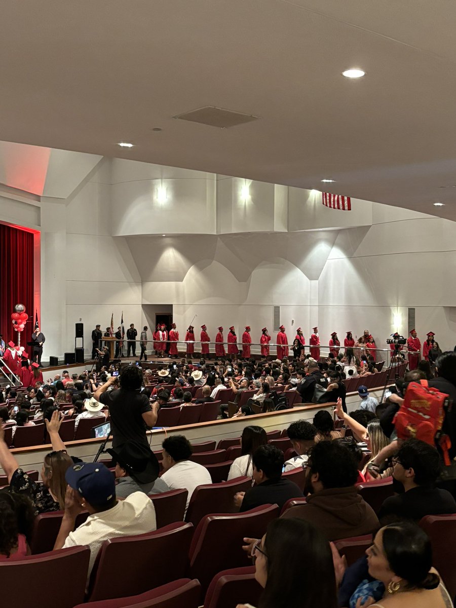 Happening now. Edgewood Fine Arts Academy class of 2024. Graduation Ceremony