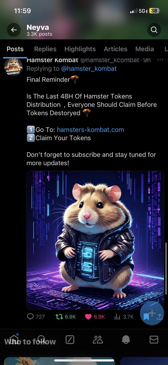 neyvathealien's tweet photo. No clue who these hamster bots are but when I see you it’s on sight! https://t.co/Vx0eLPvZPi