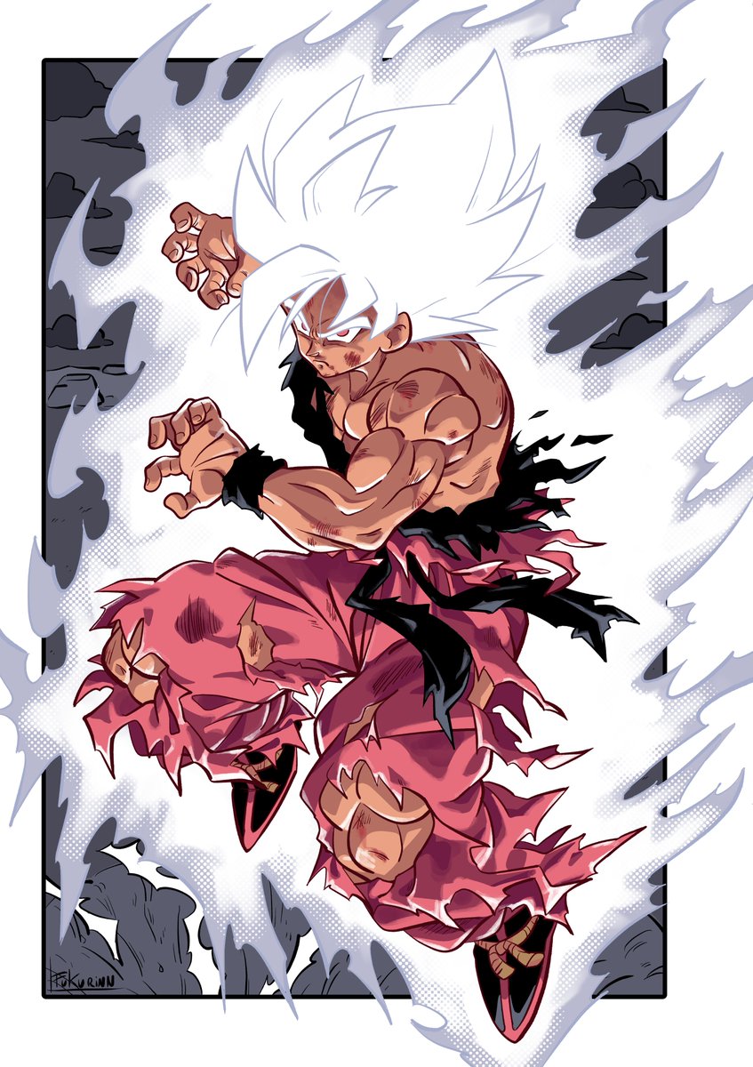 pk_fukuro's tweet photo. El goku (limited manga colors edition) https://t.co/o7TL3fjniS