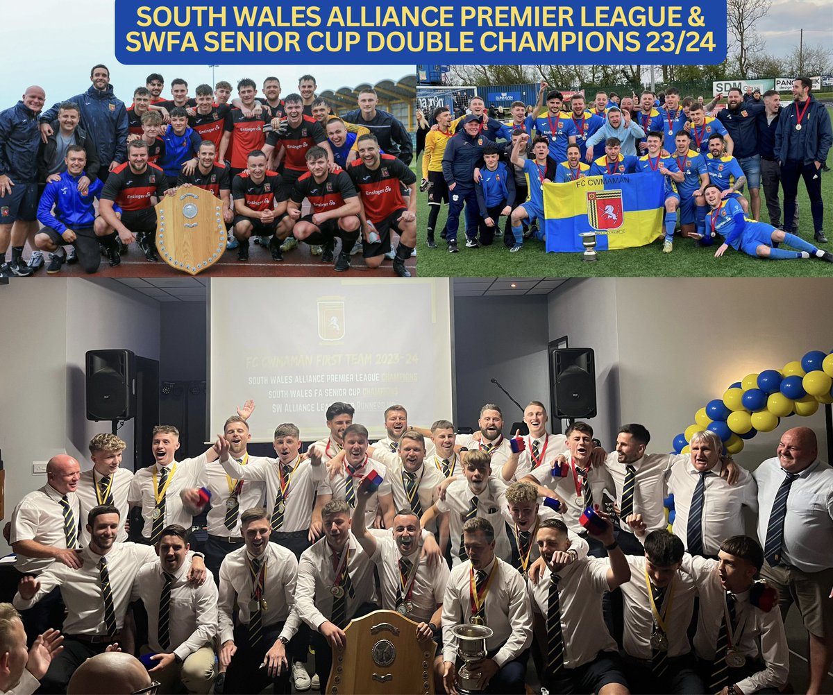 Great night Saturday for our annual Club Presentation Evening! Lots of celebrations and emotions throughout the evening as we bring a close to our 23/24 season… and what a season it’s been 🏆💙💛🏆