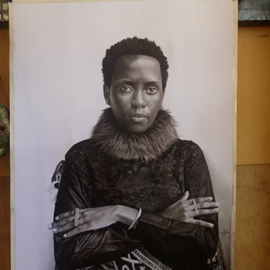 artfredmaiku's tweet photo. pencil on paper, imagine owningone portrait fkr centuries, art is history, art is respect and love. plce ur order now https://t.co/hoCUJy8fCp