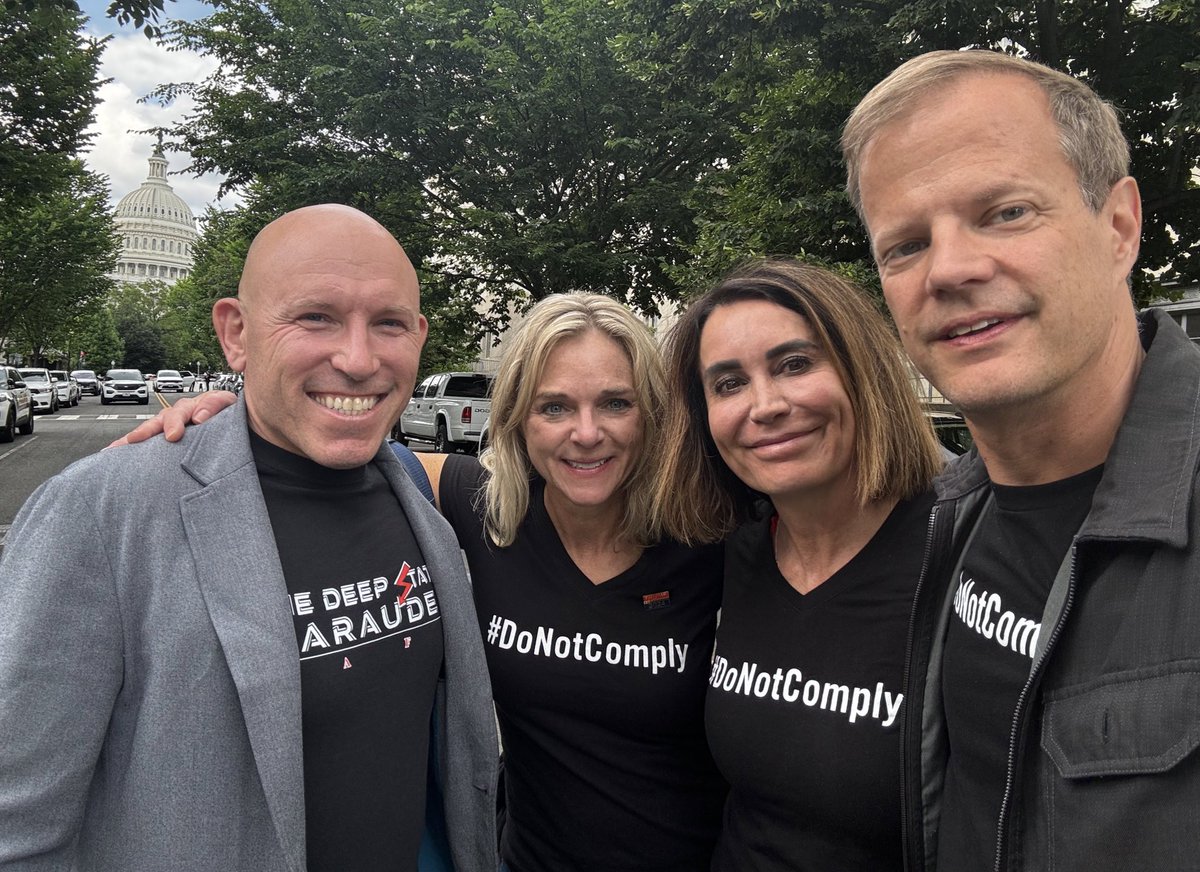 realTT1776's tweet photo. ⚡️💥@StruckTwins with @IvanRaiklin at the #FauciHearing
#DoNotApply #GotIvermectin https://t.co/PTAQUrBLLv https://t.co/lmbFGcNvP6