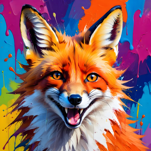 BarkCanvasNFT's tweet photo. Get ready to be #foxy! β¨ The Splatter Legion's cunning star is here, with tricks up her sleeve and #colorchaos on her fur! π¦ #NewNFT #NFTCommunity #FoxNFT #NewNFTCollection
@ 0.25MATIC
Check her at #OpenSea https://t.co/K5IamgTyM5 https://t.co/PtxhzwuiXF