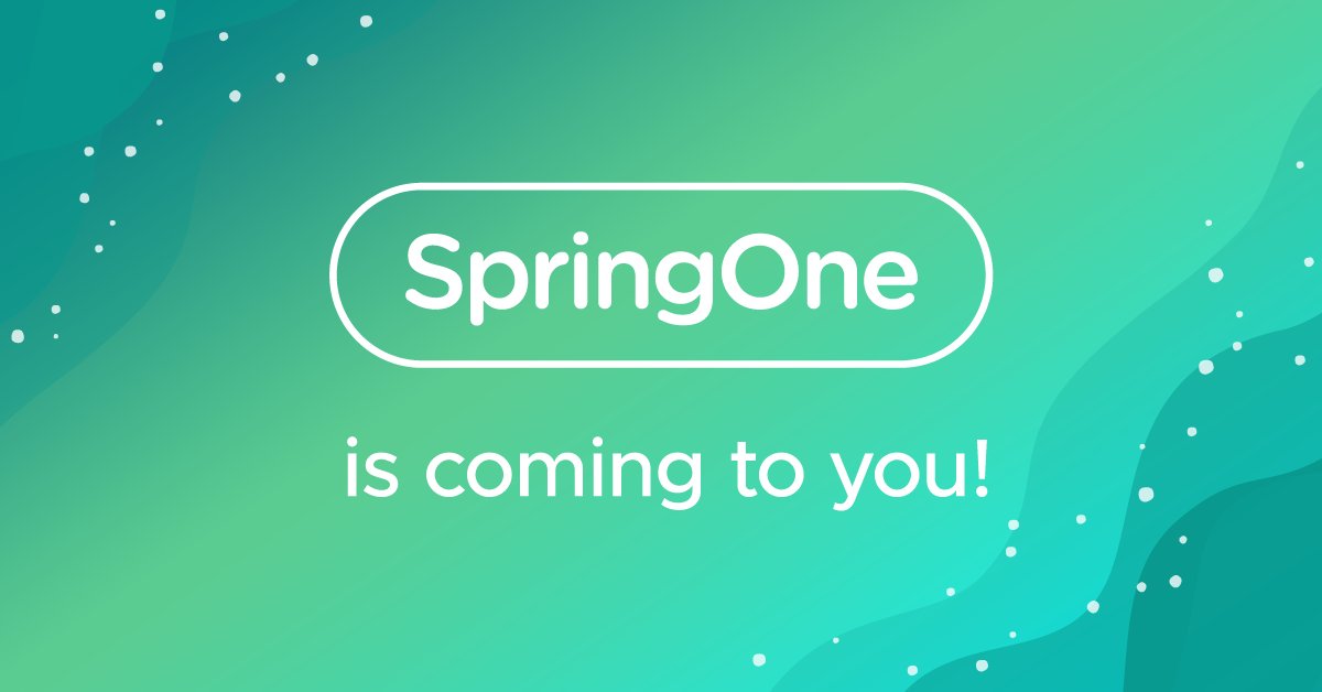 SpringCentral (@springcentral) on Twitter photo Hi Spring fans! We have some news and we're excited to share it with you. SpringOne will now be a virtual experience, August 26-28, 2024. Register for the virtual experience now, for free! springone.io Hi Spring fans! We have some news and we're excited to share it with you. SpringOne will now be a virtual experience, August 26-28, 2024. Register for the virtual experience now, for free! springone.io