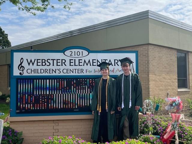 Webster Elementary Grad Walk!