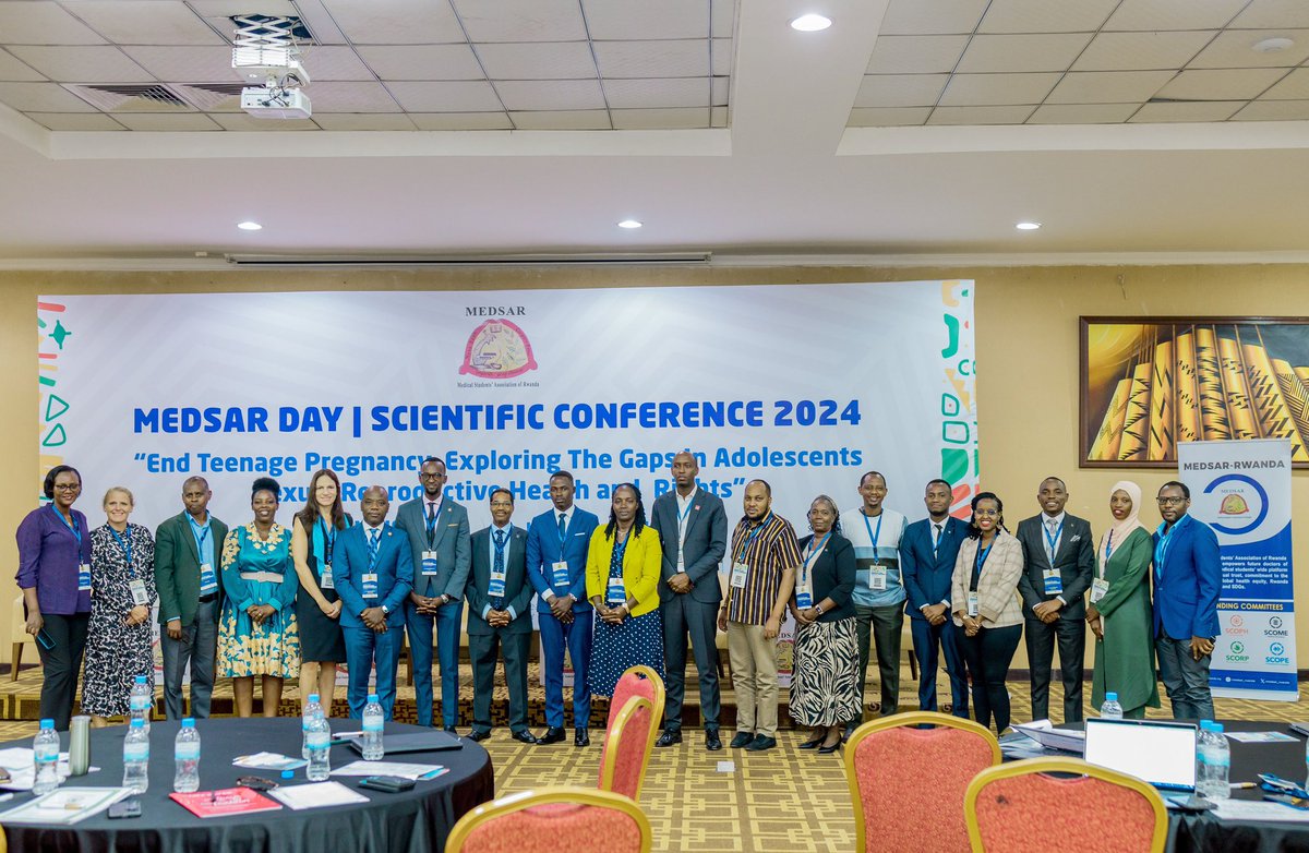 ColyseN's tweet photo. MEDSAR conference provided a valuable platform to synergize efforts in addressing the challenges that youth face in accessing SRH services. Kudos to the team for organizing an excellent event👏 @medsar_rwanda 
#MEDSARDay2024 https://t.co/av7sJKHgLq