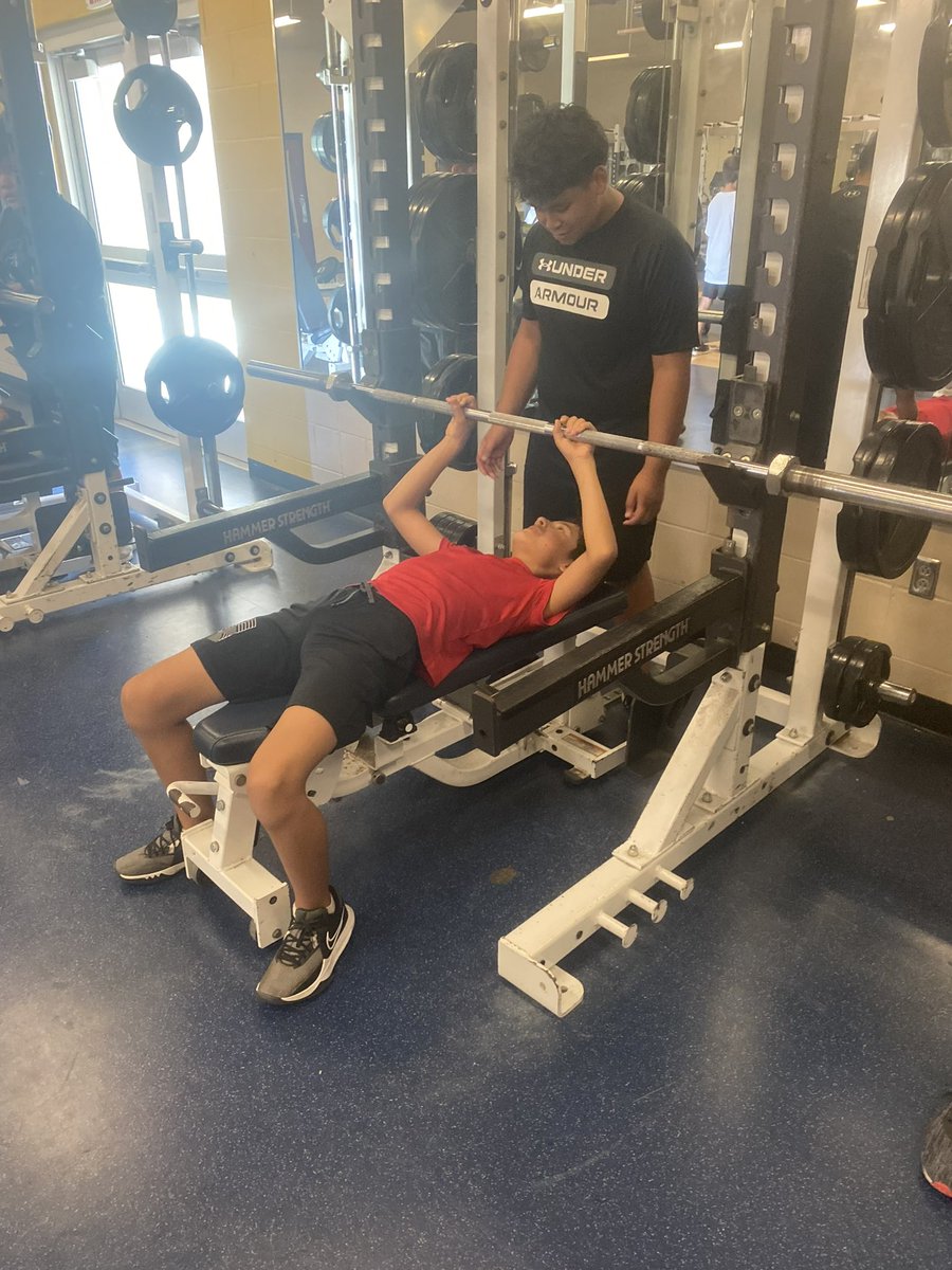 We kicked off our first day of Strength &amp; Conditioning Summer Camp. Our athletes came ready to work! Looking forward to see how they progress over the summer. 💪 <a href="/GMSAS_Jaguars/">Gutierrez Middle School</a> <a href="/HCISD_Athletics/">Harlingen CISD Athletics</a> <a href="/PequenoMichele/">Coach Pequeño</a> 

#JAGSTRONG