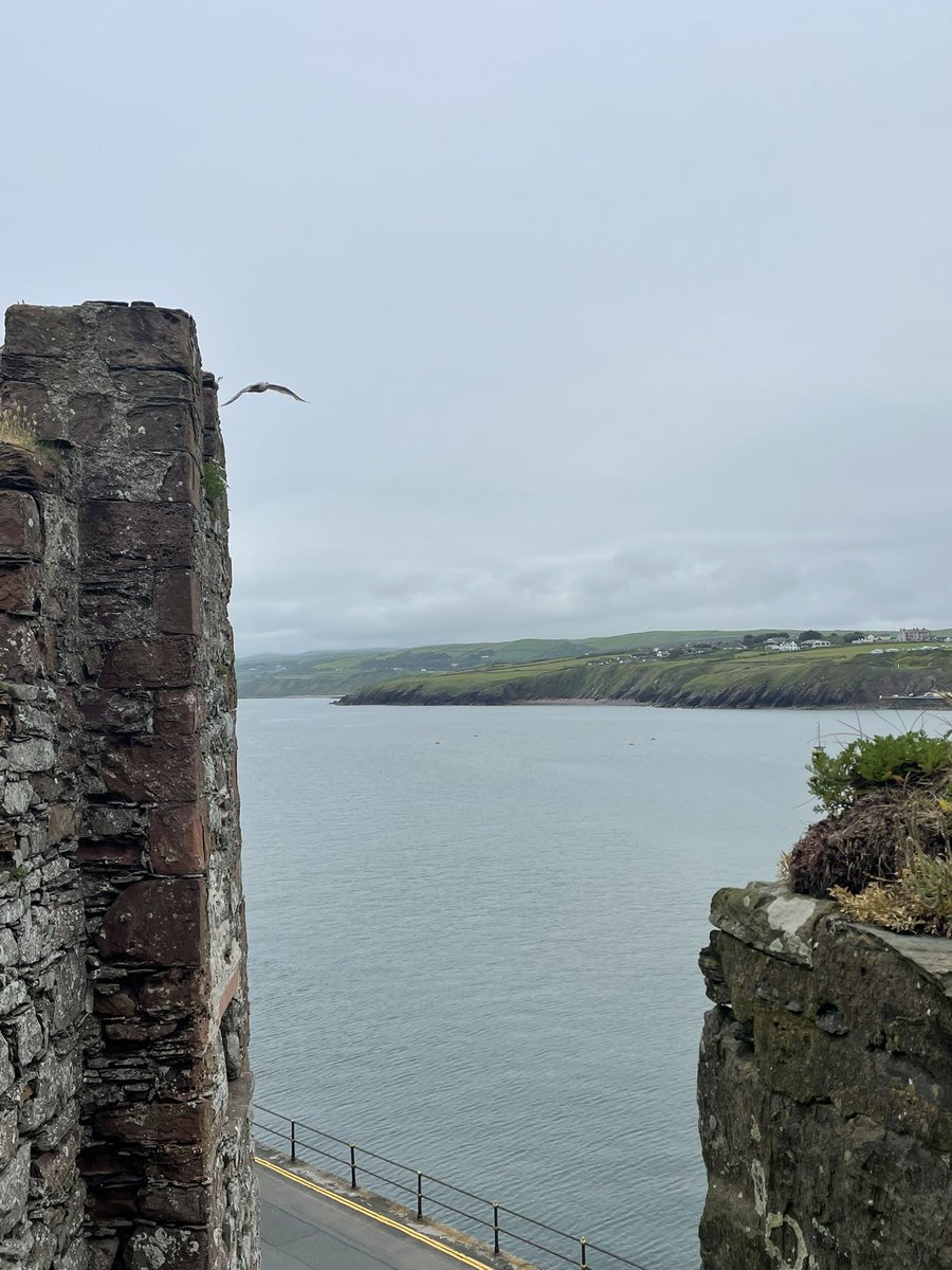 beckers1000's tweet photo. Peel Castle today #TT2024 #PeelDay https://t.co/bkuI9MOePv