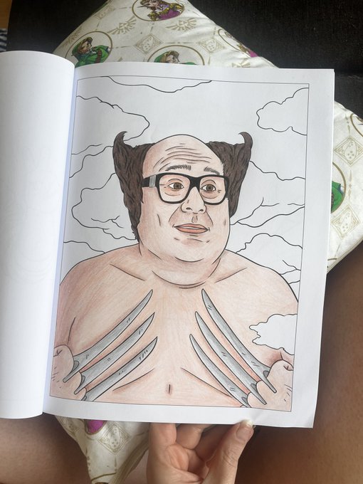 Yes, I&rsquo;ve been doing a @DannyDeVito colouring book. This is the greatest moment of my life. https://t<a class="tags" target="_blank" title="On Twitter" href="/?out=eyJ0eXAiOiJKV1QiLCJhbGciOiJIUzUxMiJ9.eyJpYXQiOjE3MjExODY1MjQsImlzcyI6InR3cG9ybnN0YXJzLmNvbSIsIm5iZiI6MTcyMTE4NjUyNCwiZXhwIjoxNzUyNzIyNTI0LCJyZWRpcmVjdF91cmwiOiJodHRwczovL3R3aXR0ZXIuY29tL0Rhbm55RGVWaXRvIn0.ErpANS3vn5t_viSym4SBxcMqcQbpWacBGI8E5BIpLkov5bvgUFqkwzayY891Nm2ENV85_WIWzFyJJw088MOYzw">@DannyDeVito</a><a href="/tag/fuckthetories"class="tags"><span>#fuckthetories</span></a>