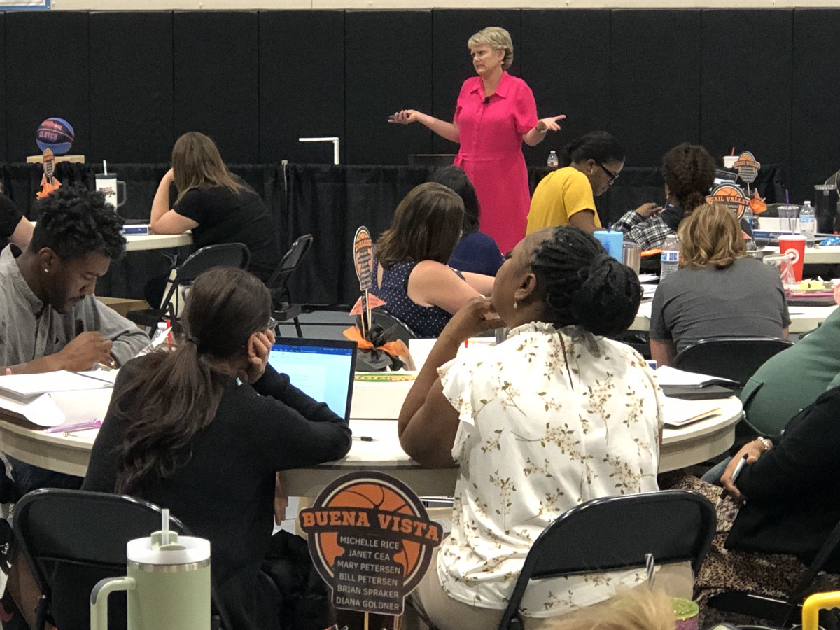 SmekensEd's tweet image. It has been a high-energy day of learning with the 125+ coaches and teacher leaders at @PalmdaleSchools in Palmdale, CA. After almost a year of planning with district leaders, this on-site rendition of #CompCON, complete with CompCON Kits and all the prizes, has been a hit!