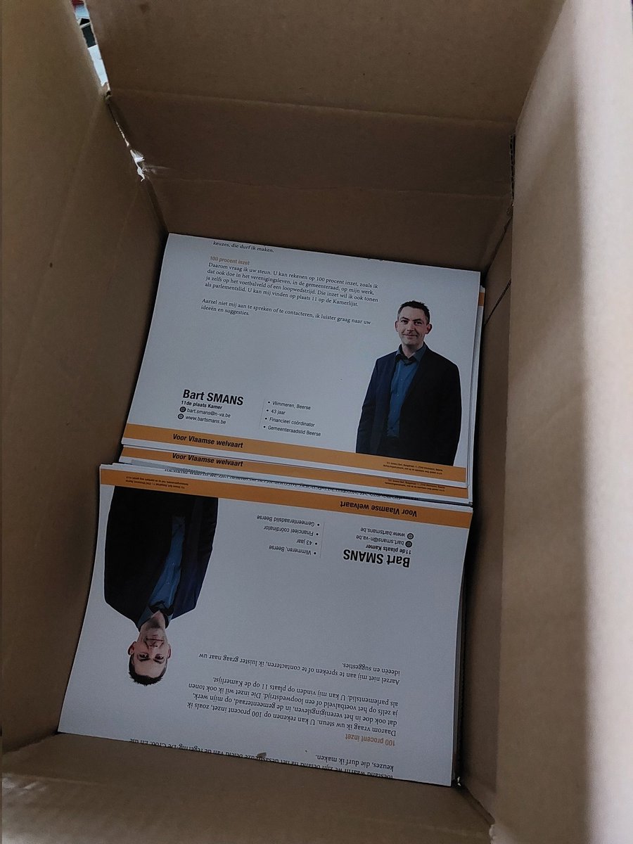 Avondwandeling...
<a href="/Barthez1980/">Bart Smans</a>
Bart Smans
11e plaats Kamer
Voor Vlaamse welvaart!
<a href="/de_NVA/">N-VA</a>