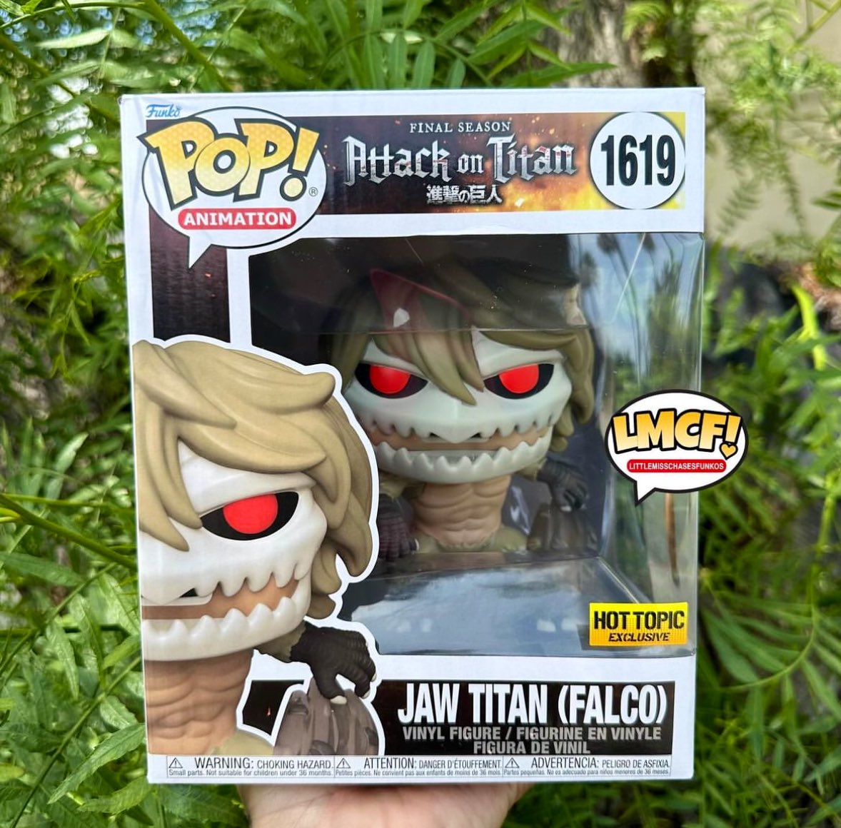 FunkoPOPsNews's tweet photo. First look! Attack on Titan fans, check out the awesome new Hot Topic exclusive Jaw Titan Falco Funko POP! Thanks @evilprincess818 ~ #AoT #AttackOnTitan #FPN #FunkoPOPNews #Funko #POP #POPVinyl #FunkoPOP #FunkoSoda https://t.co/LDfsngDfgE