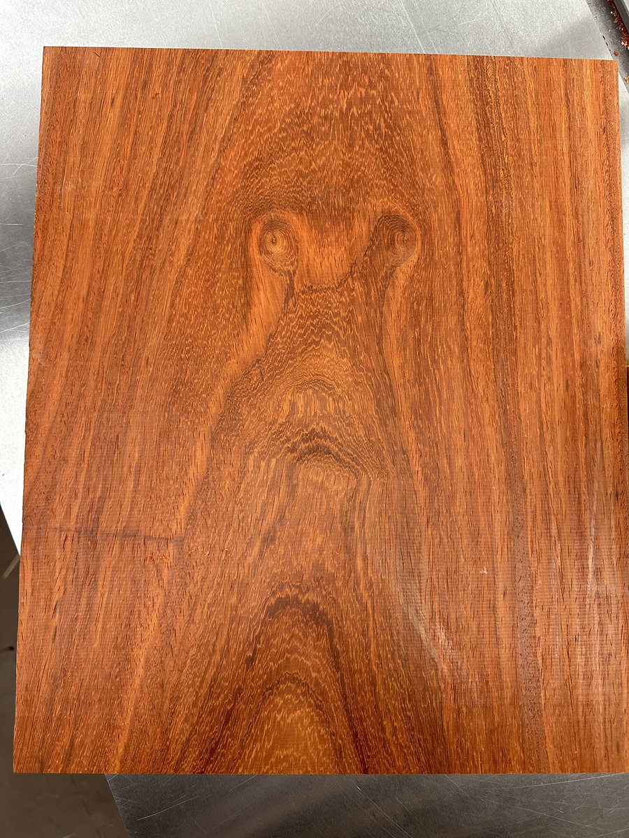 Cutting down some wood blanks, and I found the trapped soul of Jar Jar Binks, RIP