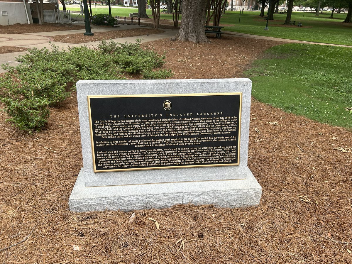 Visiting <a href="/MacArthrJustice/">MacArthur Justice Center</a> team in Oxford, Mississippi. Took a detour to see the James Meredith statute.