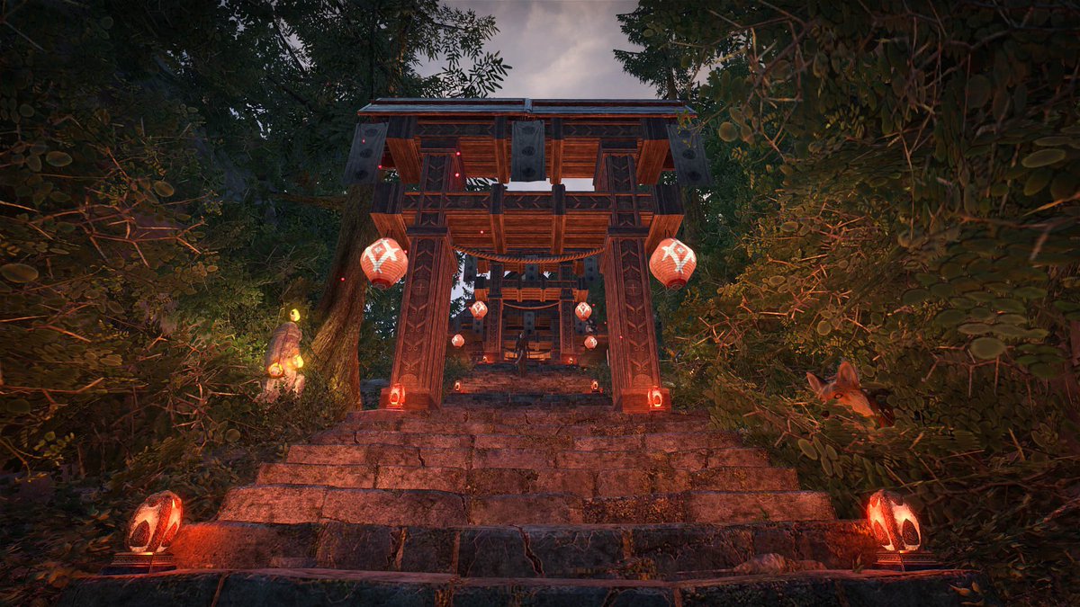silentium65's tweet photo. Just finished my new project.

Title : Inari Shrine 🔴🦊
House : Kelesan'ruhn

#ESO #esofam #esohousing #ElderScrollsOnline https://t.co/K5xnYY69z0