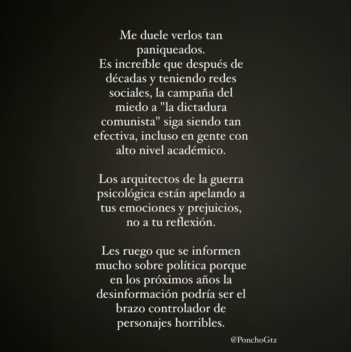 Poncho Gutiérrez (@ponchogutz) on Twitter photo 