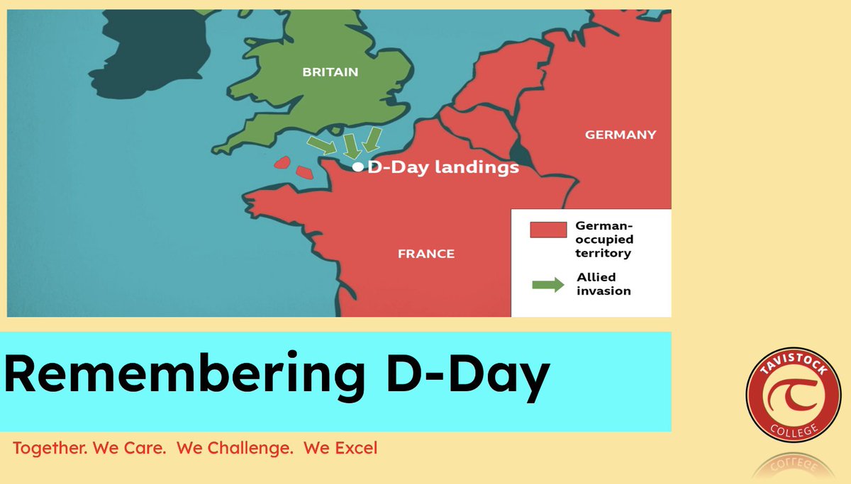 CollegeTavi's tweet photo. This week our Personal Development focus is on the 80th anniversary of the D-Day landings. @DartmoorMAT https://t.co/L3Mki5DBEz